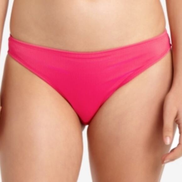 California Waves Other - California Waves Pink ribbed bikini swim bottom